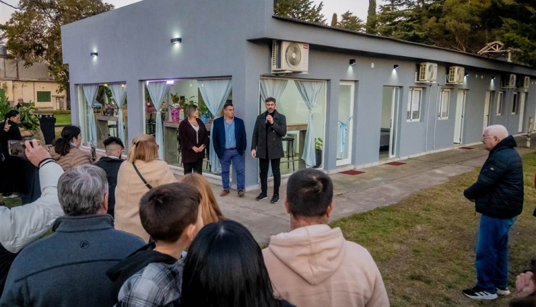 Abrió un hotel y un local gastronómico en Junín