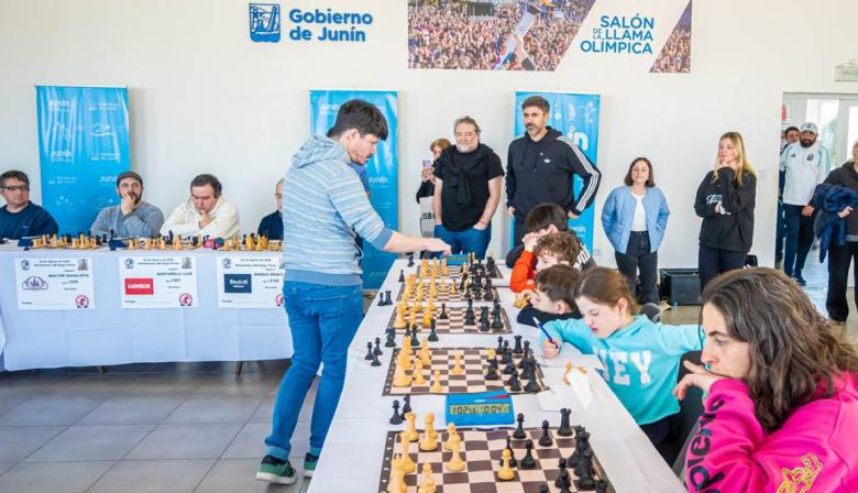 Diego Flores participó del Torneo de Ajedrez “Copa Ciudad de Junín”