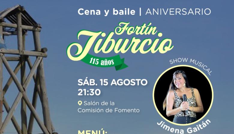 Fortín Tiburcio celebra sus 115 años con una cena y una nueva edición de la Fiesta del Fortín