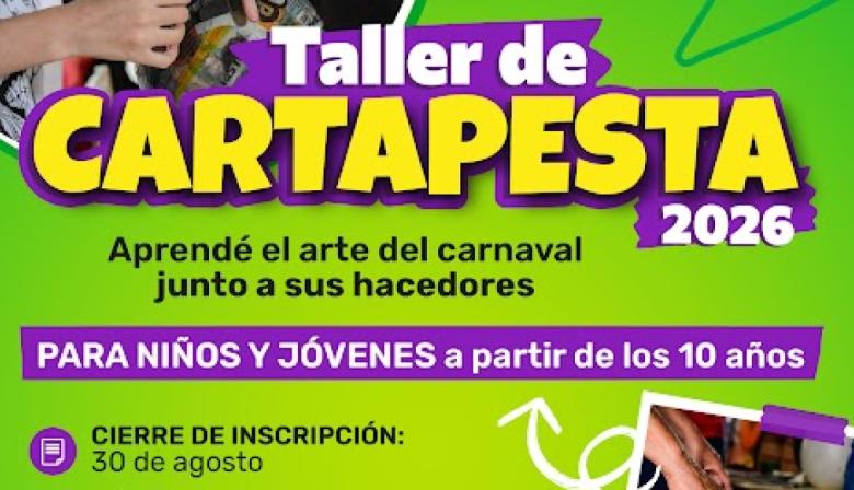 Carnavalincoln: abren las inscripciones para los talleres de cartapesta, samba y percusión