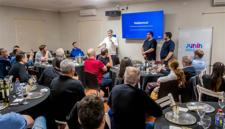 Juan Fiorini reconoció el esfuerzo de los industriales y destacó su potencial para el crecimiento de Junín