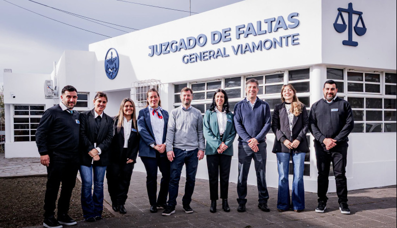 El Juzgado de Faltas de General Viamonte ya funciona en su nueva sede