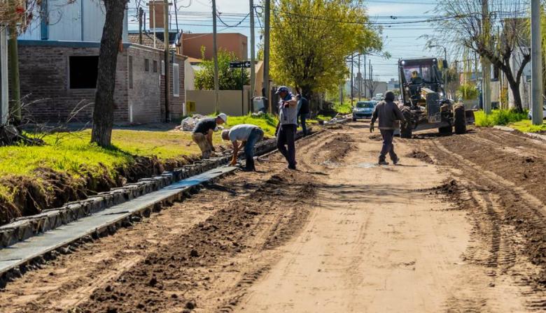 Destacan el avance de la obra pública en barrios y localidades de Junín