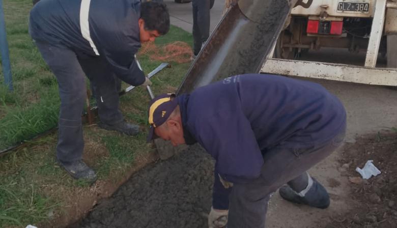 General Pinto desarrolla un plan integral de bacheo para mejorar la transitabilidad en todo el distrito