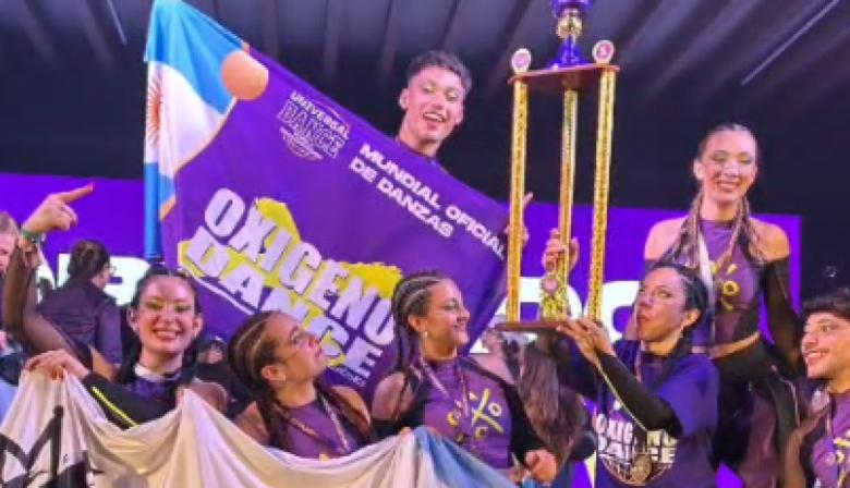 Oxígeno Dance se consagró campeón mundial de danza en Cancún, México