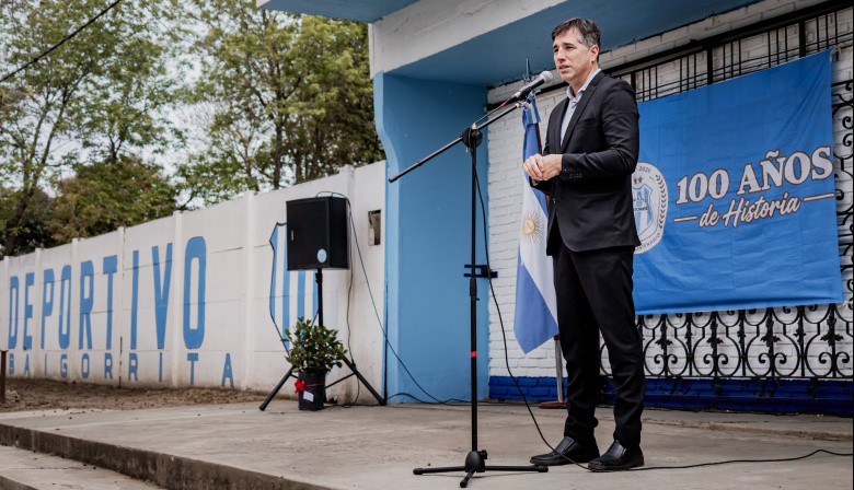 El Club Baigorrita celebró un siglo de historia junto a toda la comunidad
