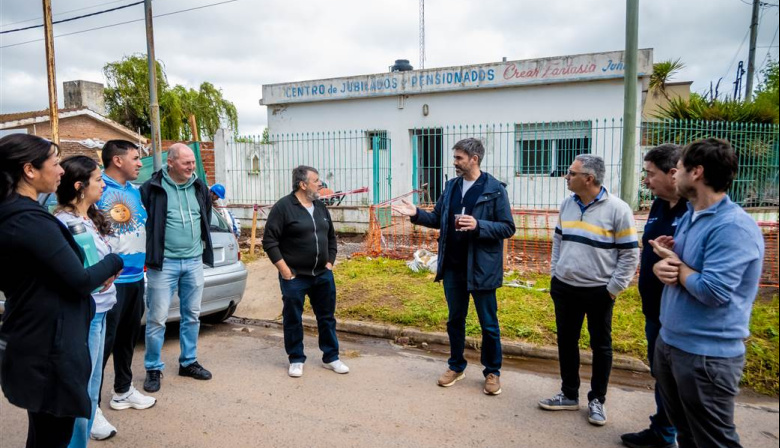 Junín: comenzó la construcción del nuevo destacamento de Bomberos y Policía Ecológica en Capilla de Loreto