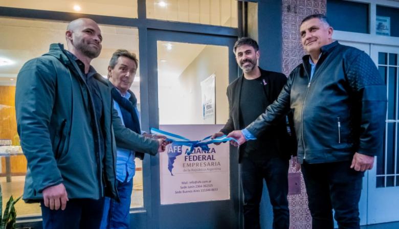 Junín inauguró la primera sede del interior del país de la Alianza Federal Empresaria