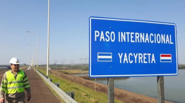 Habilitan paso fronterizo con Paraguay sobre represa de Yacyretá tras cuatro años