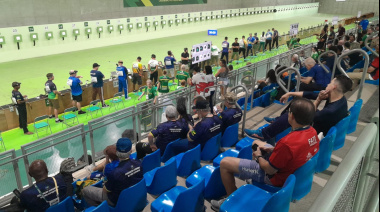 Tres tiradores de Junín brillaron en el Torneo Internacional Quebrar Match Argentina-Brasil