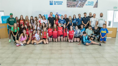 Petrecca: "Me alegra que en Junín haya tantos deportistas y que los podamos acompañar"