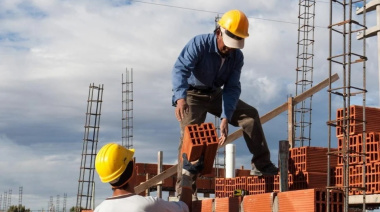 La actividad de la construcción cayó 24,5% interanual en octubre