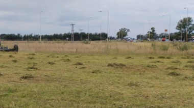 Ante el abandono de Nación, el Municipio de Alem se hace cargo del mantenimiento de la Ruta 7