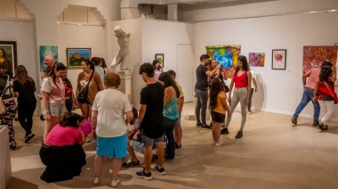 Quedó inaugurada la edición XL del Salón de Artistas Juninenses que rinde homenaje a “Horacio Alonso”