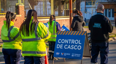 Junín: afirman que creció el uso del casco y que hubo menos muertes por accidentes viales