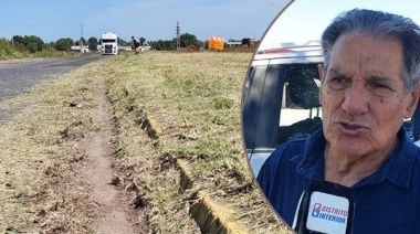 Habló el vecino que cortó el pasto en Ruta 188: “Pensaba para qué pago los impuestos”