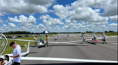 Pilotos del Club de Planeadores de Junín compiten en el Nacional de Vuelo a Vela