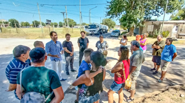 Finalizó la obra de pavimentación en el barrio Mayor López