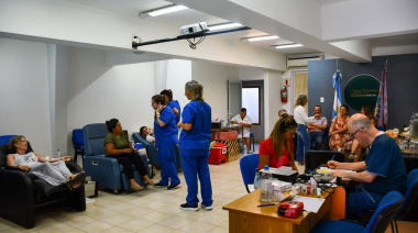 Se realizó con éxito una nueva jornada de colecta de sangre en Bragado