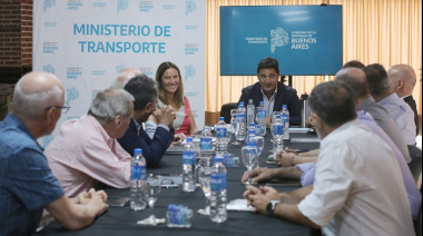 Marinucci, Contreras y Arata se reunieron con las cámaras que nuclean al transporte de pasajeros en la Provincia