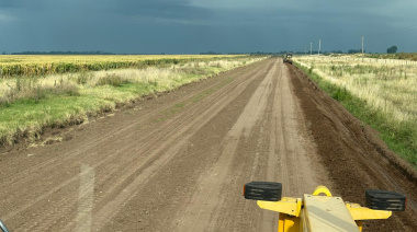 Máquinas trabajan en los caminos rurales de La Oriental, La Agraria, Blandengues y Agustín Roca