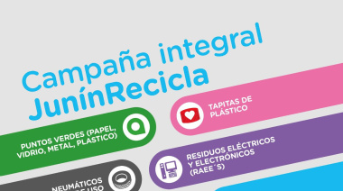 Hoy comienza una campaña integral de residuos reciclables