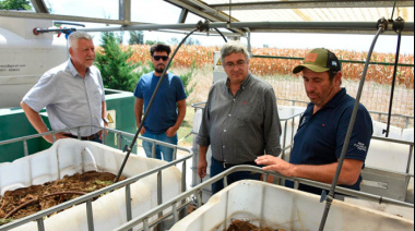 El ministro Javier Rodríguez estuvo en Pergamino donde recorrió cooperativas y empresas