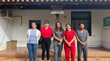 Desde Región Sanitaria III resaltan la importancia de donar sangre durante todo el año