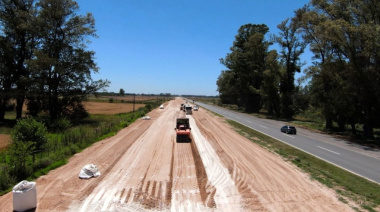 Mientras la obra de la autopista de Ruta 7 se encuentra paralizada, avanza a buen ritmo la de la Ruta 5