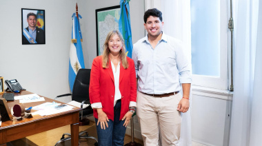 Mittelbach se reunió con la jefa de Asesores bonaerense Cristina Álvarez Rodríguez