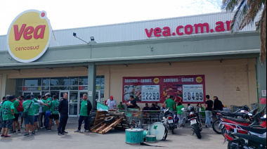 Presentación en el Ministerio de Trabajo por los despidos en el supermercado Vea de Junín y otras localidades