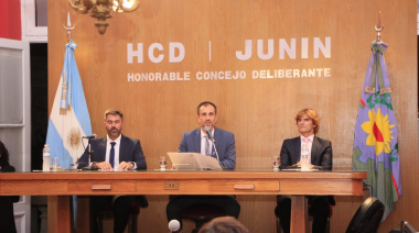 Petrecca abrió las sesiones ordinarias en Junín y destacó la obras realizadas con fondos municipales ante la ausencia de Nación