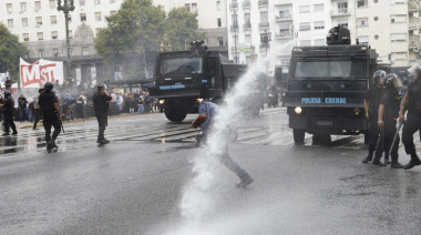 Tensión en el Congreso: incidentes, violencia y detenidos en la marcha de los jubilados