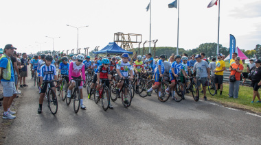 Más de 270 ciclistas participaron del Campeonato Argentino Junior de Ruta