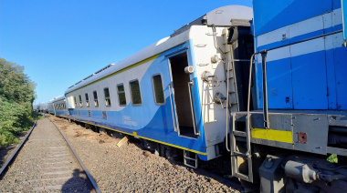 Descarriló el tren de pasajeros que une Bragado con Once