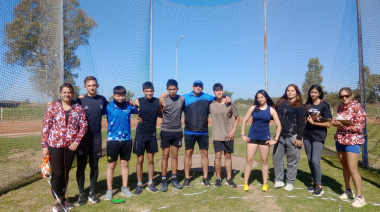 Junín vivió una gran jornada de atletismo con el Torneo Indelplas en la Pista Pastorino