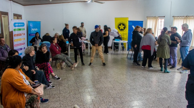 Gran participación vecinal en una nueva edición de “La Muni en tu Barrio” en Emilio Mitre