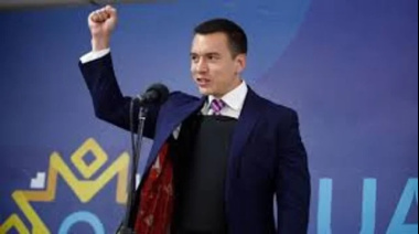 Balotaje en Ecuador: Daniel Noboa se impuso sobre la opositora Luisa González por 55,95% contra un 44,08%