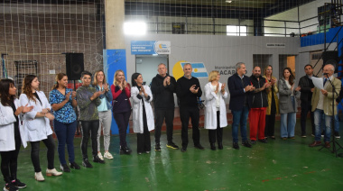 Golía inauguró un nuevo consultorio en el Departamento Municipal de Medicina del Deporte