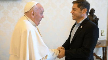 Axel Kicillof: "Con el papa Francisco se va el vocero más importante de la justicia social"