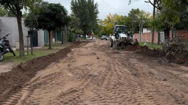 Comienza la segunda etapa para la construcción de cordón cuneta