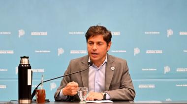 Axel Kicillof anunció el desdoblamiento de las elecciones bonaerenses