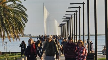 Miles de vecinos disfrutaron del domingo en el Parque Natural Laguna de Gómez
