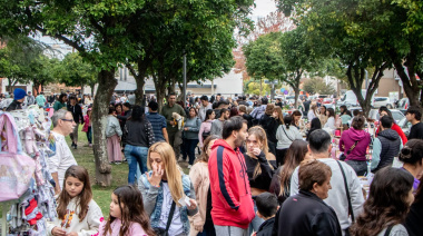 Se realizó una nueva Feria por el Día del Trabajador en Junín
