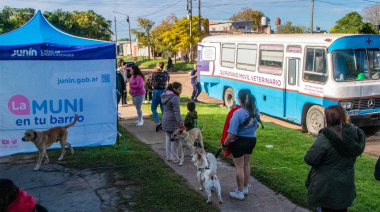 Vecinos del barrio Progreso participaron de una nueva edición de “La Muni en tu Barrio”
