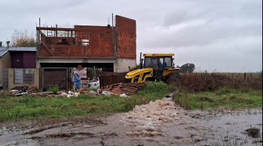 En seis horas llovieron hasta 70 milímetros en Junín: intervenciones municipales