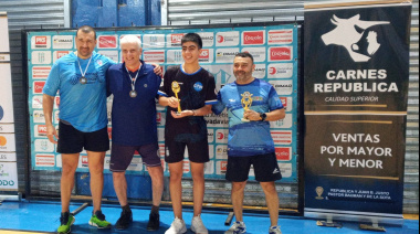Gran torneo de tenis de mesa en el Club Rivadavia de Junín