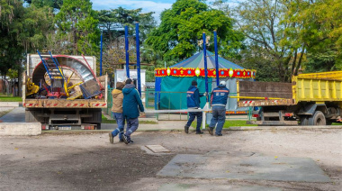 El Gobierno de Junín realiza una revalorización de la Plaza de los Niños