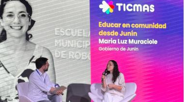 Feria Internacional del Libro: representantes de la Escuela Municipal de Robótica de Junín brindaron una disertación