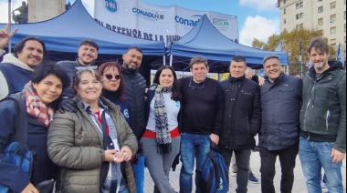ATUNNOBA acompañó en CABA la presentación del proyecto de ley de Financiamiento Universitario